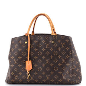 Louis Vuitton Montaigne Handbag Canvas #252981L17B